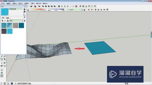 SketchUp如何制作山川河流(su怎么做河流)