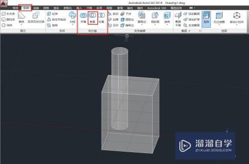 CAD三维实体的布尔逻辑运算怎么用(cad三维实体的布尔逻辑运算怎么用的)