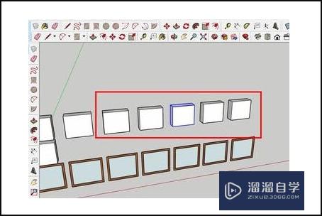 SketchUp如何同时复制粘贴多个模型