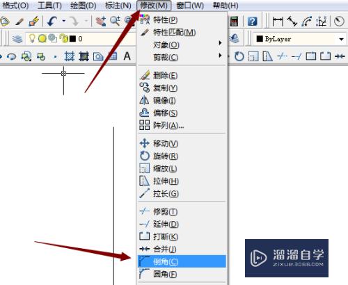 CAD入门教程-如何使用倒角命令？