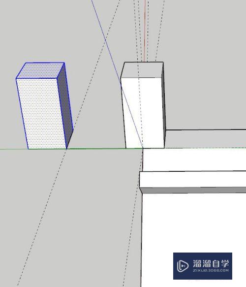 SketchUp 2019怎么复制并移动一个图形