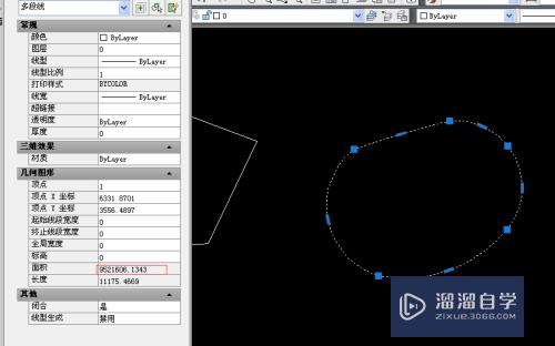 CAD 面积查询