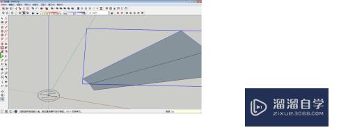 如何用SketchUp2014画旋转楼梯？