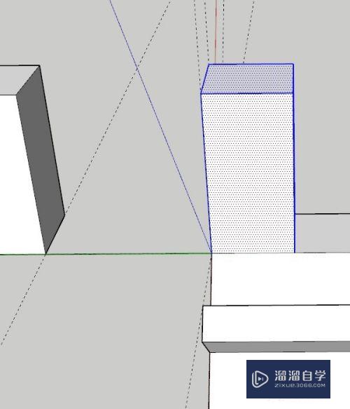 SketchUp 2019怎么复制并移动一个图形