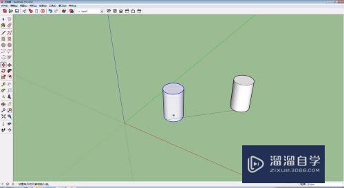 SU草图大师SketchUp2017怎么复制？