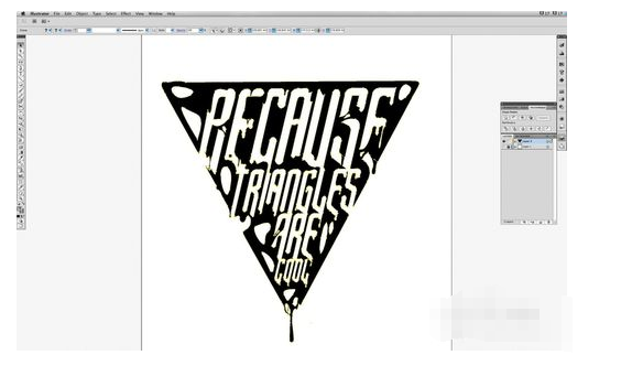 喷漆的效果怎样用Illustrator （AI）做出来？
