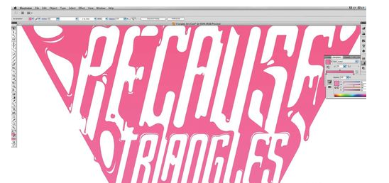喷漆的效果怎样用Illustrator （AI）做出来？