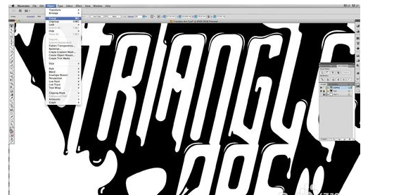 喷漆的效果怎样用Illustrator （AI）做出来？
