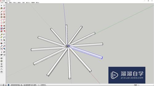 SketchUp如何绘制环形阵列(su怎么做环形阵列)