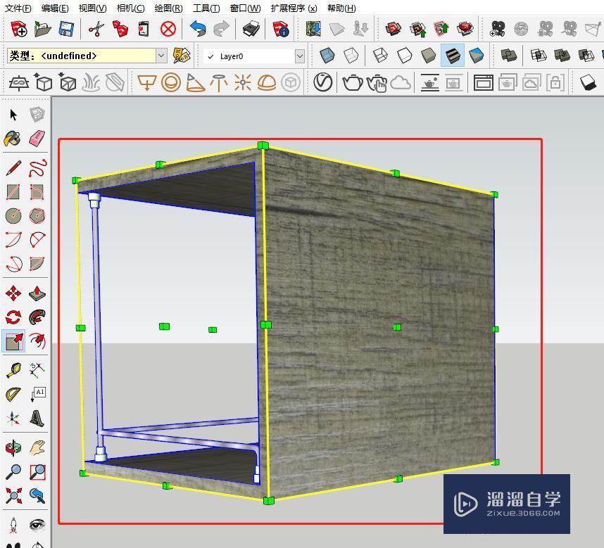 SketchUp怎样实现镜像复制模型(sketchup镜像复制命令)