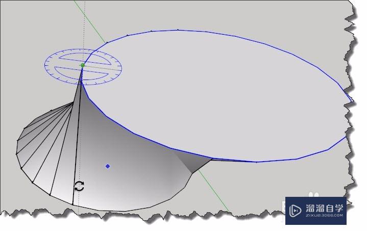 SketchUp旋转拉伸功能怎么用