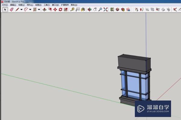 SketchUp模型的面怎么全部反转为正面