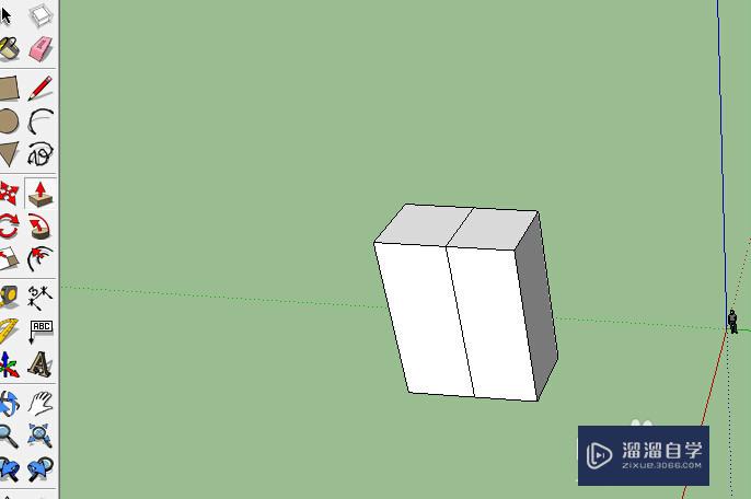 SketchUp使用技巧之推拉、复制推拉、关联推拉