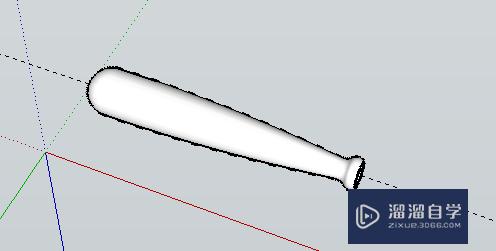 SketchUp 2014 的曲面旋转体的制作方法和步骤