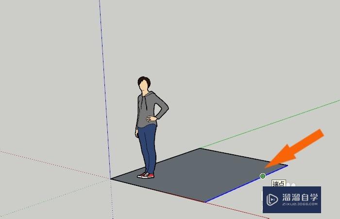 SketchUp2018怎么拆分线段