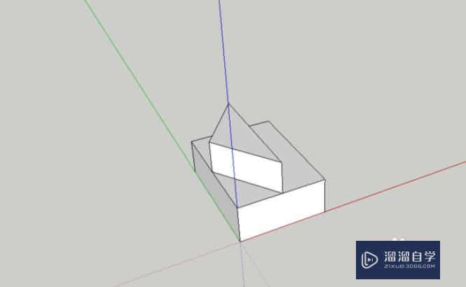 使用草图大师如何镜像复制一个物体？