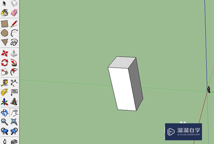 SketchUp的推拉怎么用