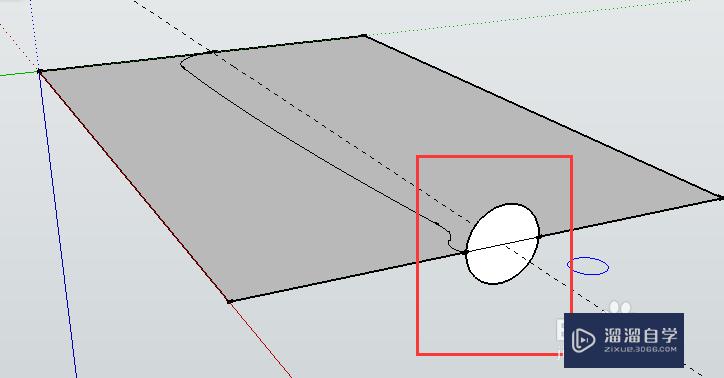 SketchUp 2014 的曲面旋转体的制作方法和步骤