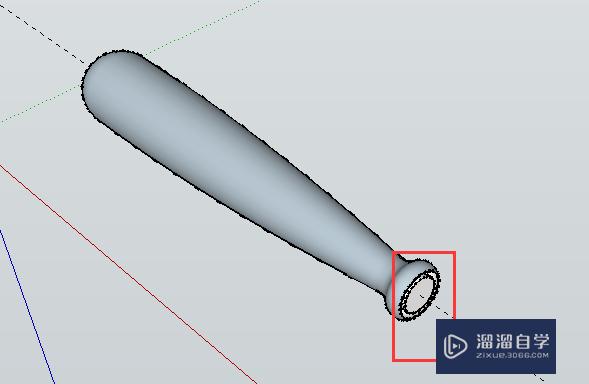 SketchUp 2014 的曲面旋转体的制作方法和步骤