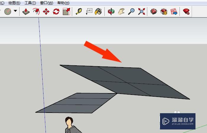 SketchUp2018怎么创建网格图形