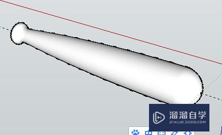 SketchUp 2014 的曲面旋转体的制作方法和步骤