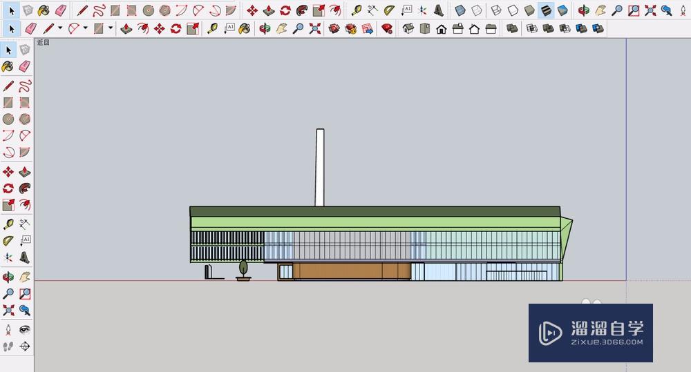 SketchUp如何导出平面立面和剖面(sketchup导出立面图)