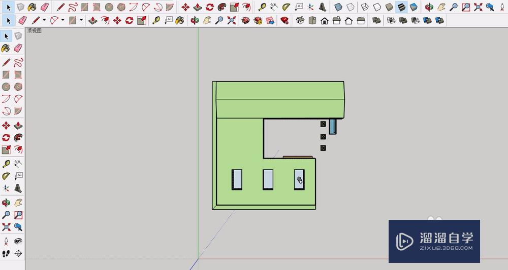 SketchUp如何导出平面立面和剖面(sketchup导出立面图)