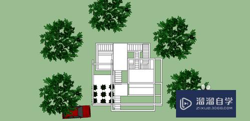 SketchUp怎样导出平面、立面和剖面？