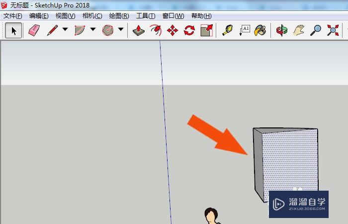 SketchUp2018中怎么查看模型信息？