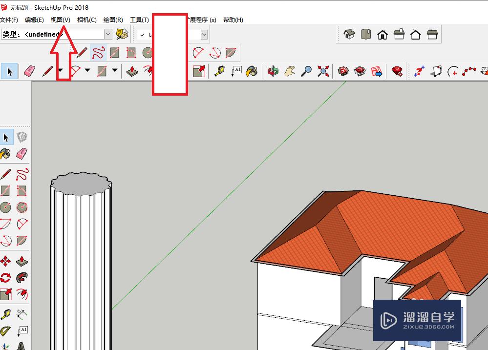 SketchUp草图大师怎么显示截面选项？