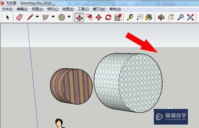 SketchUp2018怎么使用推拉工具