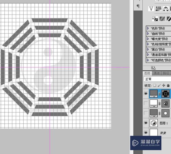 PS怎么用布尔运算画图？