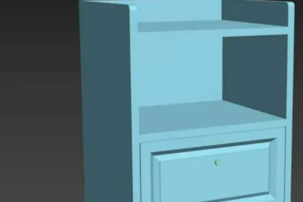 3DMax简单柜子建模教程