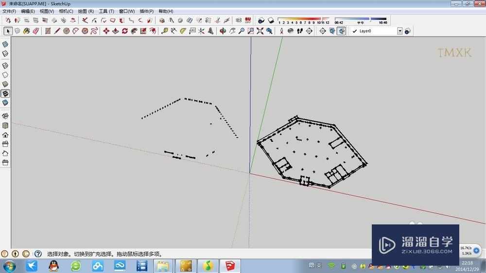 CAD导入SketchUp图文教程(cad如何导入sketchup)