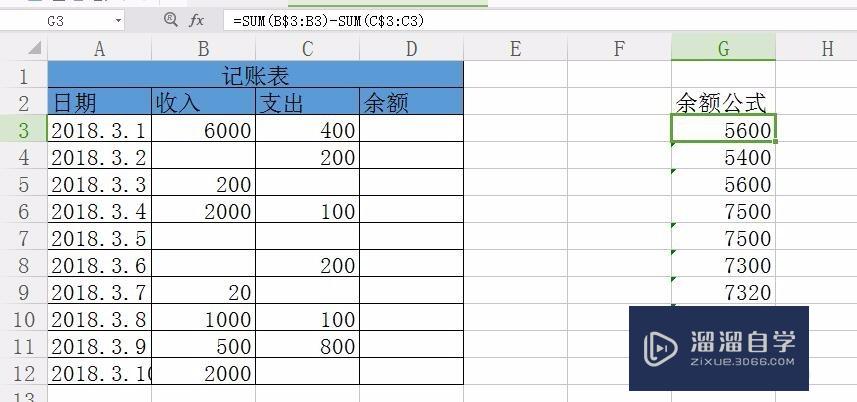 Excel怎么制作自动记账表(excel怎么制作自动记账表格)