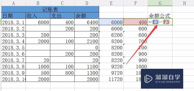 Excel怎么制作自动记账表(excel怎么制作自动记账表格)