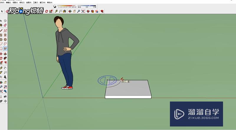 SketchUp中如何制作镂空雕花模型？