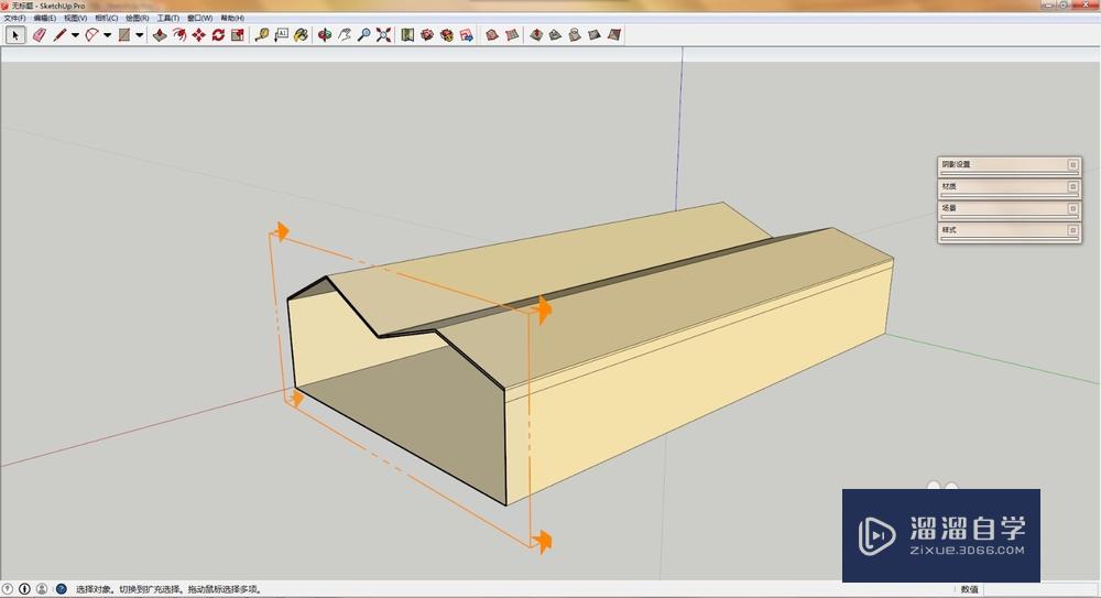 SketchUp如何导出CAD剖面(sketchup如何导出剖面图)