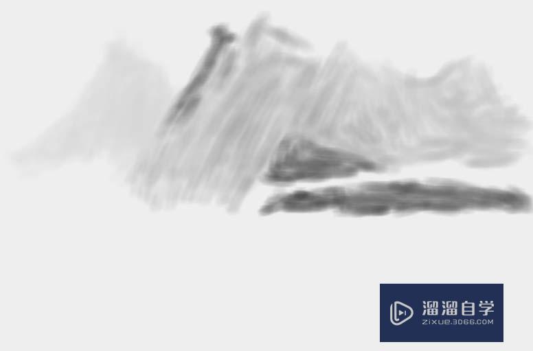 SAI怎么绘制山水画(sai怎么画出水彩效果)
