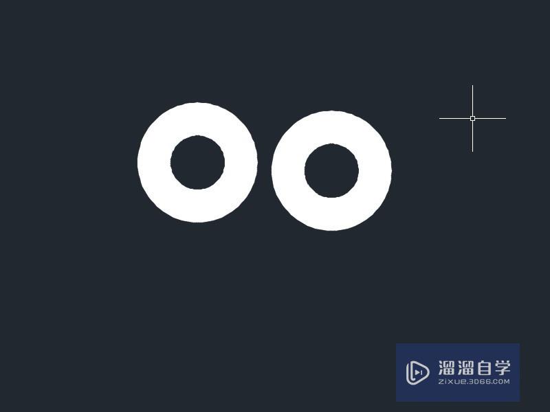 CAD里怎么画圆环(cad怎样画圆环)