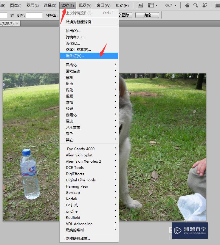 PS怎么用消失点来清除杂物(ps怎么用消失点来清除杂物呢)
