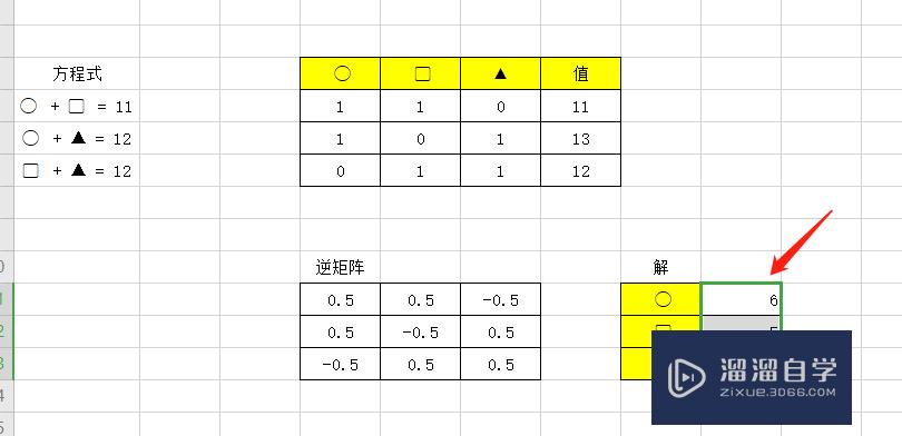 Excel如何解多元方程(excel解多元方程组)