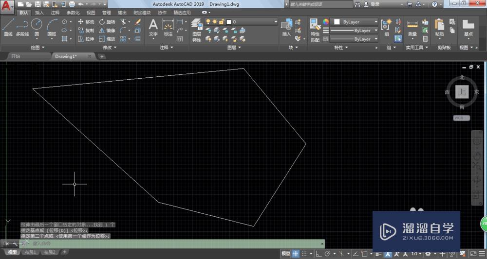 AutoCAD2019拉伸怎么用？