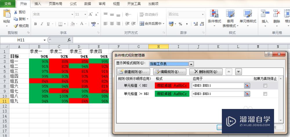 Excel条件格式怎么复制到其他单元格(excel条件格式怎么复制到其他单元格内)