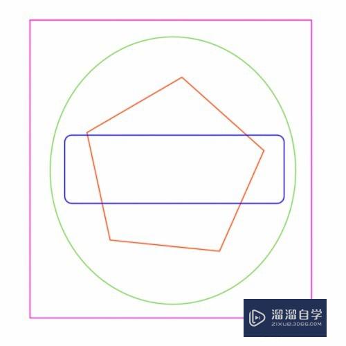 如何用PS画出正方形/圆形边框/自定义图形？