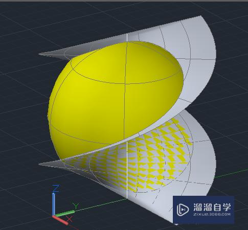 AutoCAD2015三维绘图实例：[1]七色彩球绘制