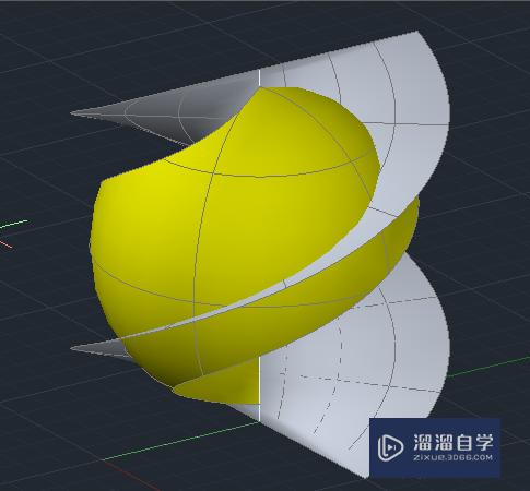 AutoCAD2015三维绘图实例：[1]七色彩球绘制