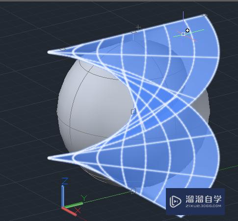 AutoCAD2015三维绘图实例：[1]七色彩球绘制