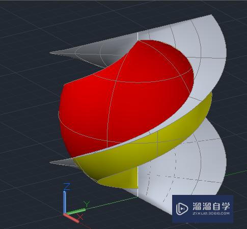 AutoCAD2015三维绘图实例：[1]七色彩球绘制