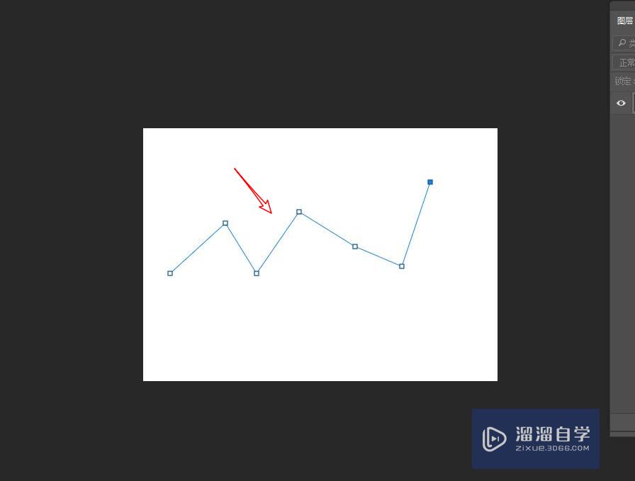 如何使用PS CC2018绘制平滑的曲线？